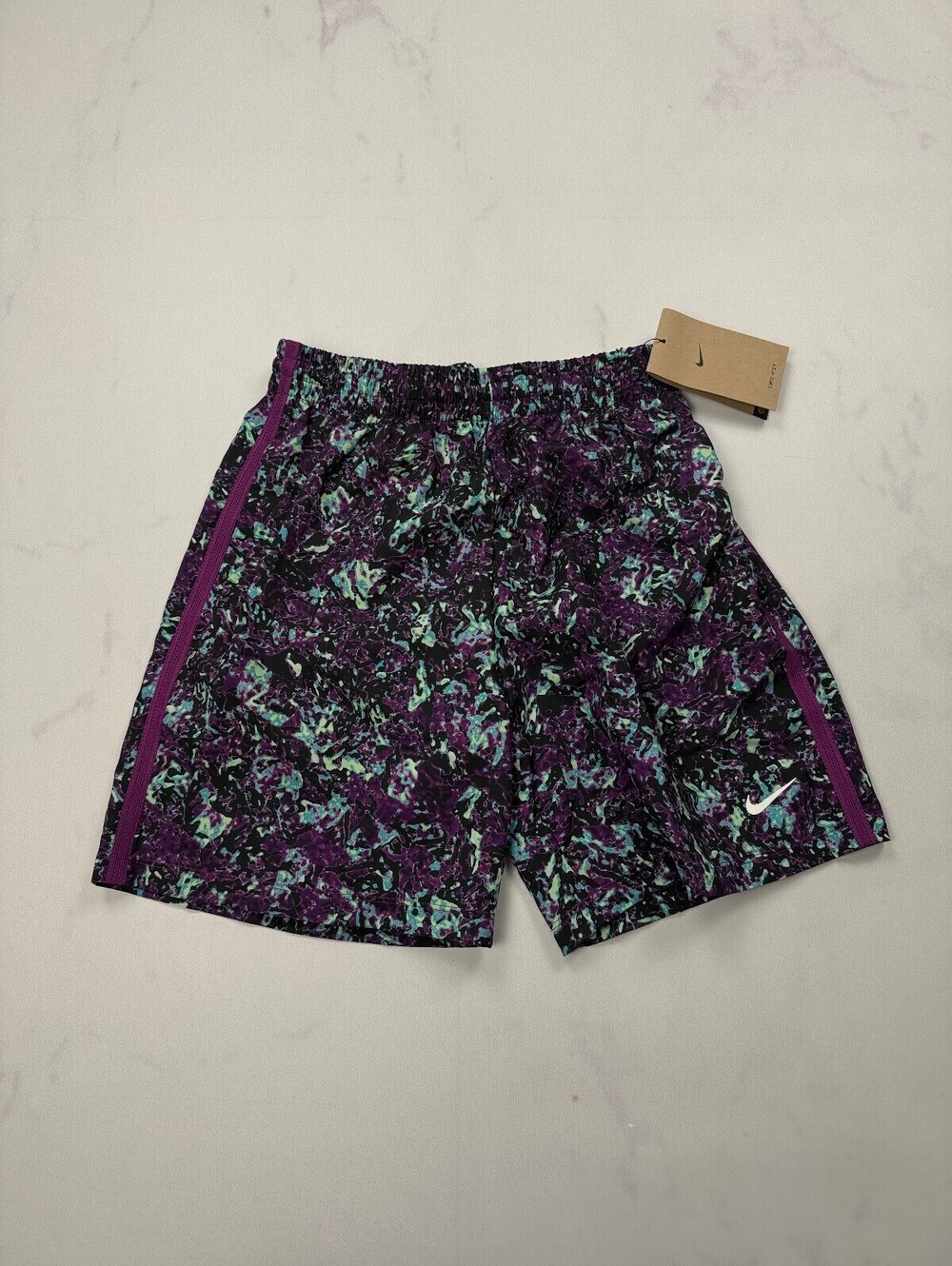 Nike Dri-FIT Athletic Shorts Purple Modern Sporty - Girls M NWT